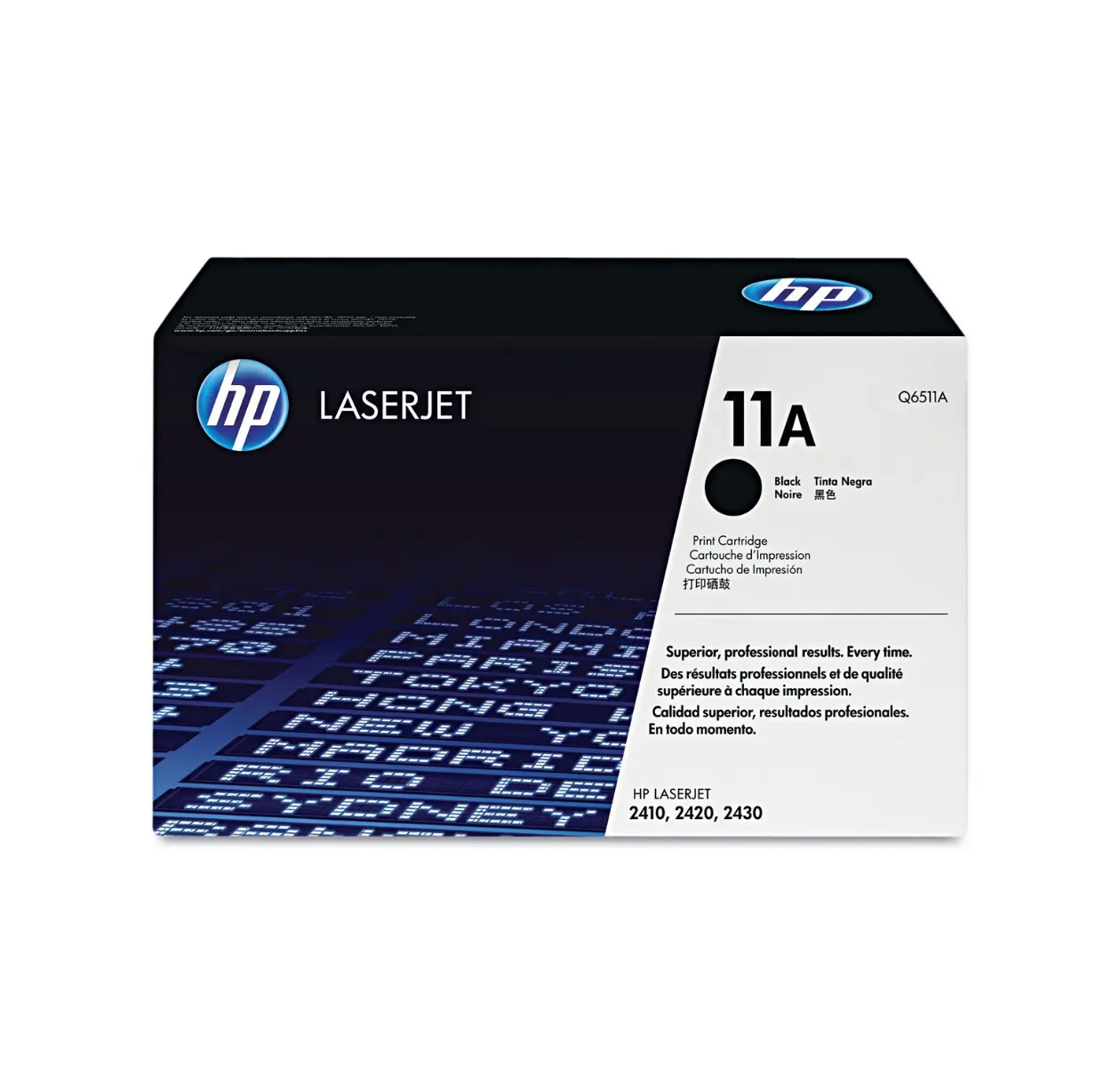 HP 11A Black Original LaserJet Toner Cartridge (Q6511A)