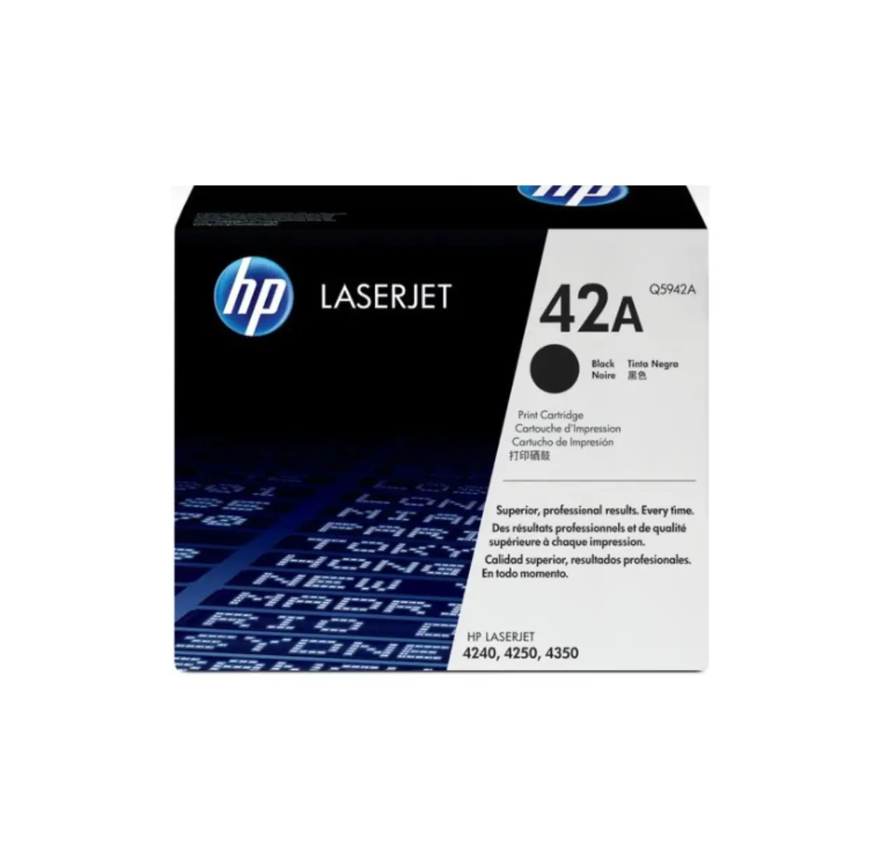 HP 42A Toner Black LaserJet Toner Cartridge (Q5942A)