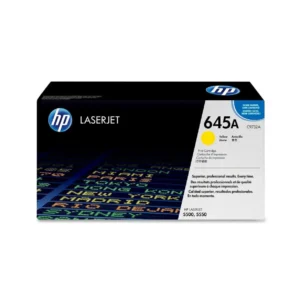 HP 645A Yellow LaserJet Toner Cartridge (C9732A)