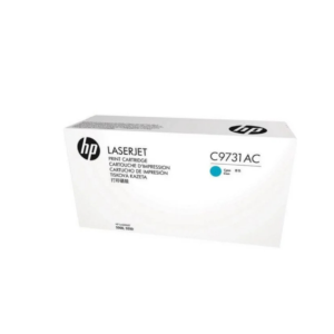 HP 645AC Cyan LaserJet Toner Cartridge (C9731AC)