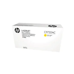 HP 645AC Yellow LaserJet Toner Cartridge (C9732AC)