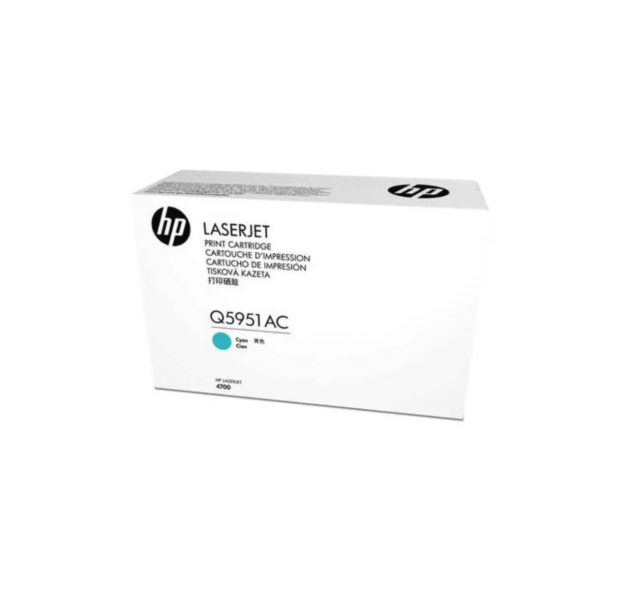 HP 643AC Cyan LaserJet Toner Cartridge (Q5951AC)