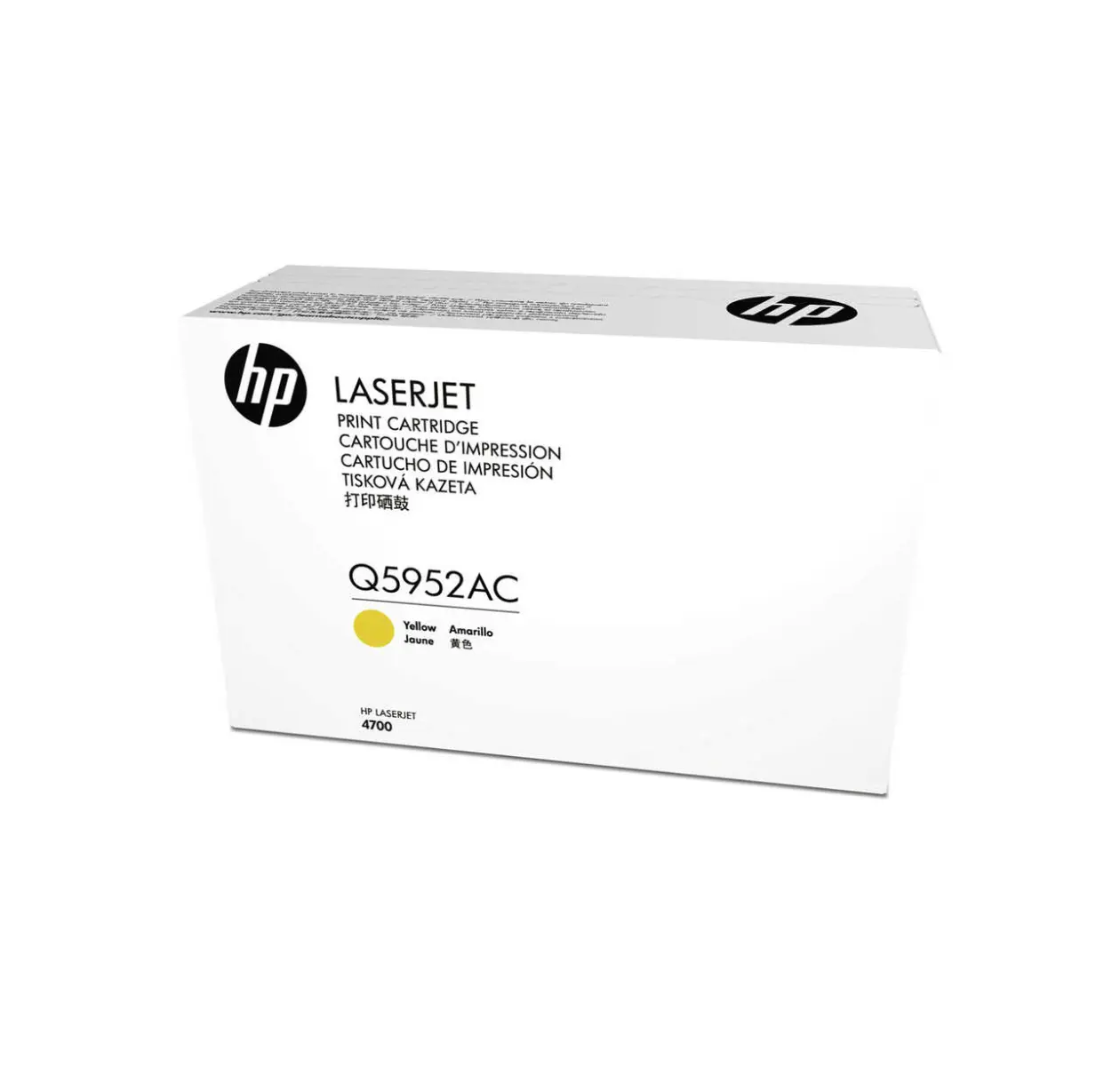 HP 643AC Yellow LaserJet Toner Cartridge (Q5952AC)