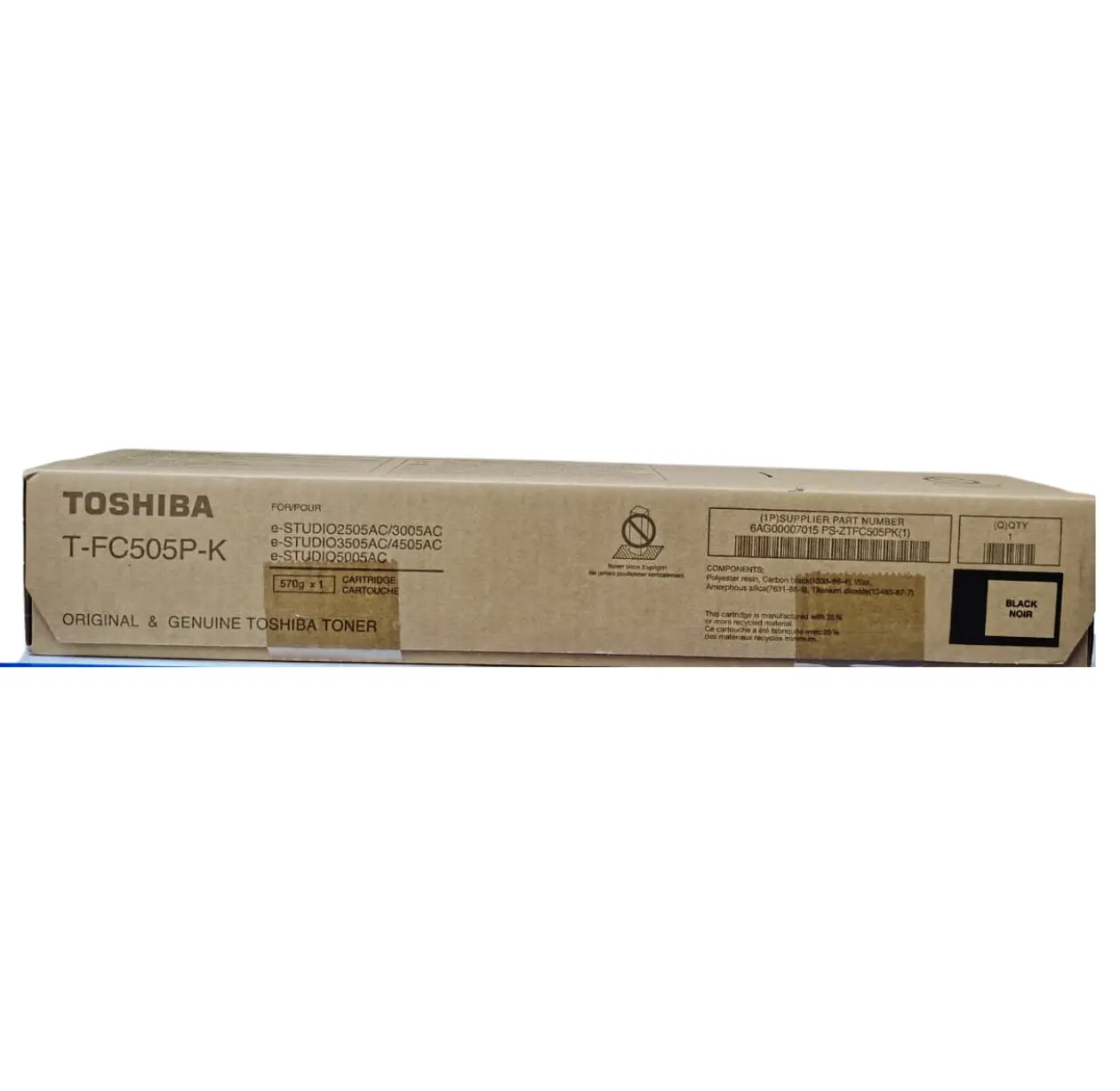 T-FC505P-K TOSHIBA Black Toner Cartridge-570g