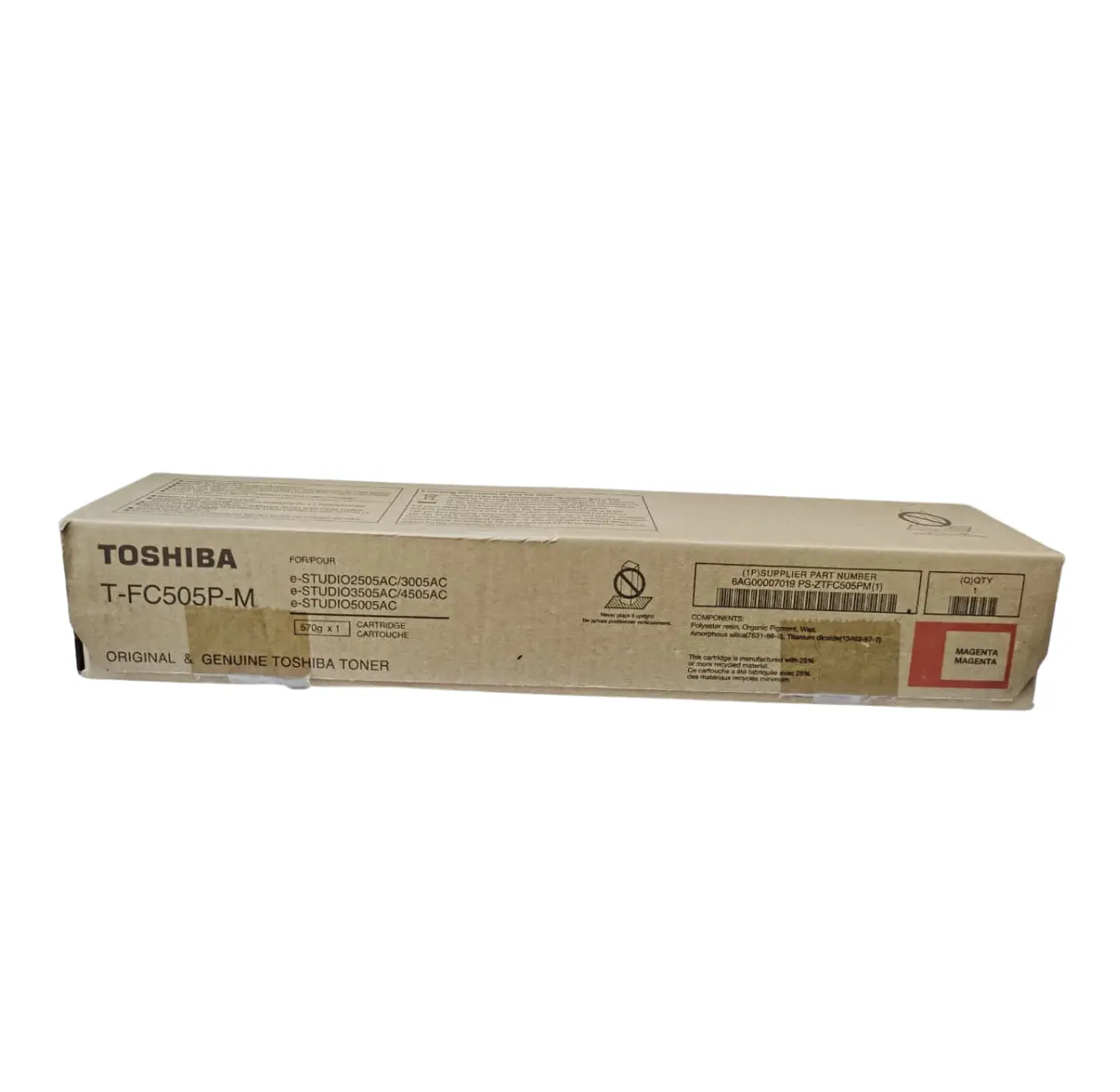 T-FC505P-M TOSHIBA Magenta Toner Cartridge-570g